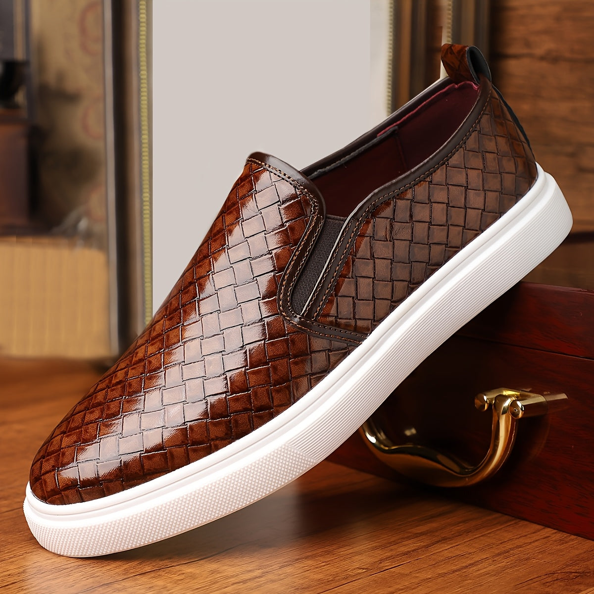 Leder-Gleitschuh - Harry