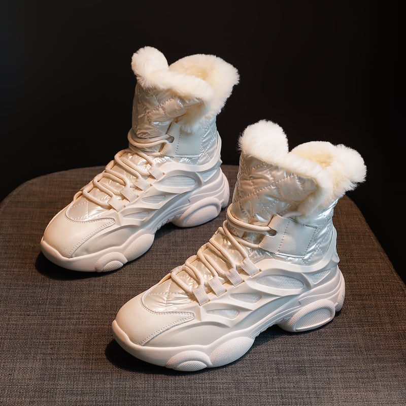Modische Sportstiefel für Damen mit warmem Futter - Arlet