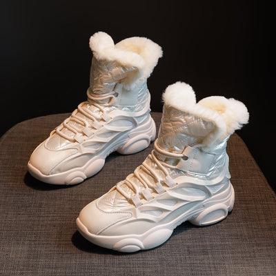 Modische Sportstiefel für Damen mit warmem Futter - Arlet