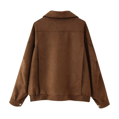 Kurze Damenjacke im Retrostil - Corvelle