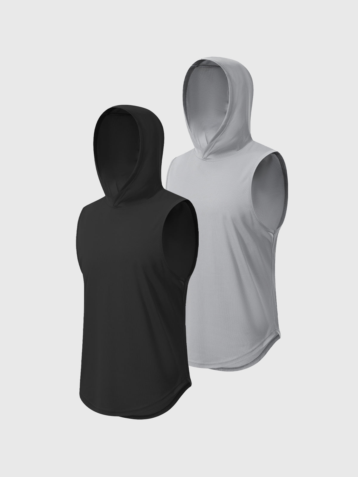 Ärmelloses T-shirt mit Kapuze