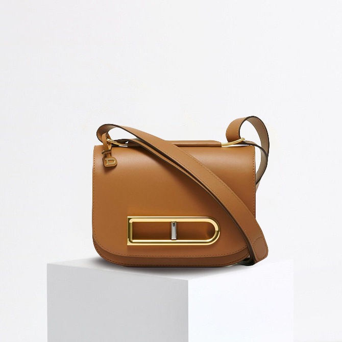 Ember Elegante Crossbody-Tasche aus Leder