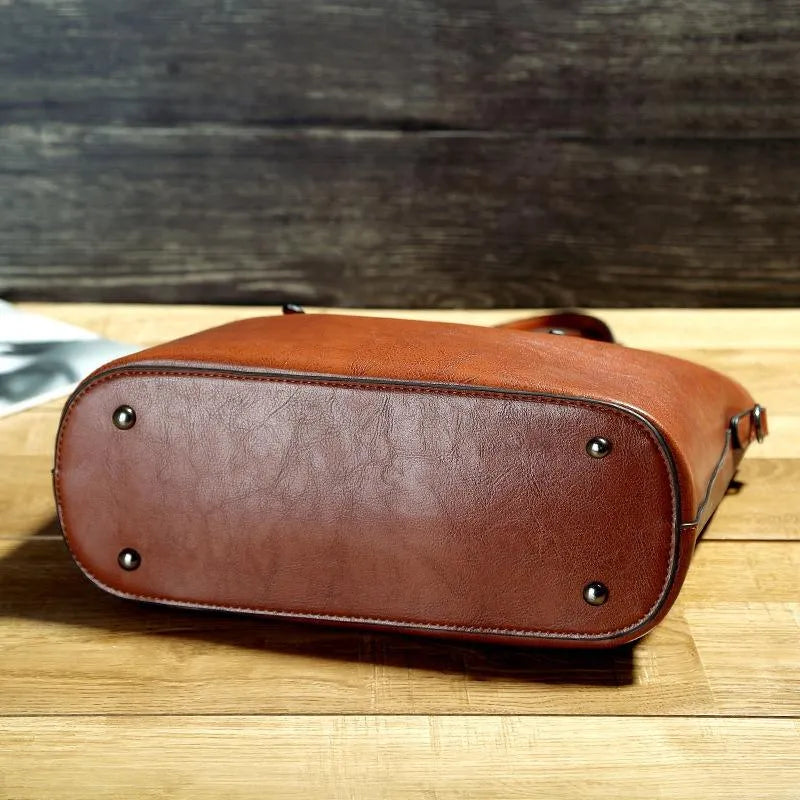 Recta - Vintage-Umhängetasche aus Leder
