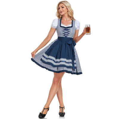 Damen Klassisch Oktoberfest Dirndl Kleid - Melany
