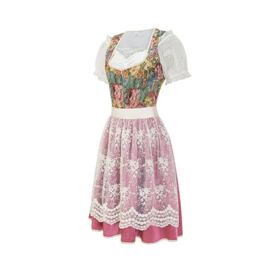 Damen Oktoberfest Dirndl Kleid - Isolde