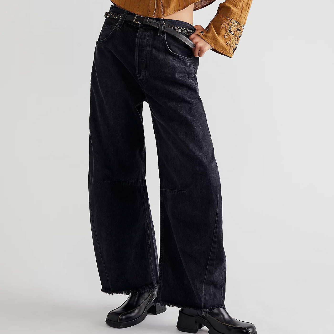 Freeesia - Denim-Glockenhosen-Jeans