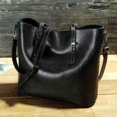 Recta - Vintage-Umhängetasche aus Leder