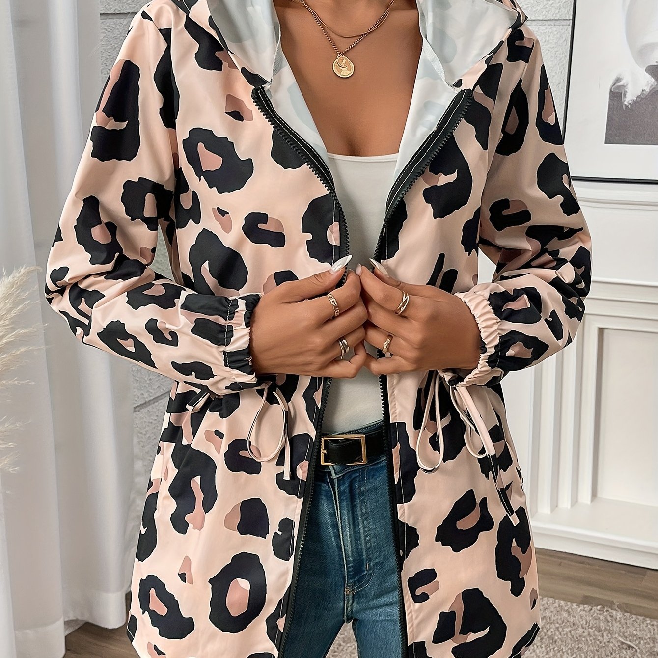 Bedruckte Jacke für Frauen - Pilar