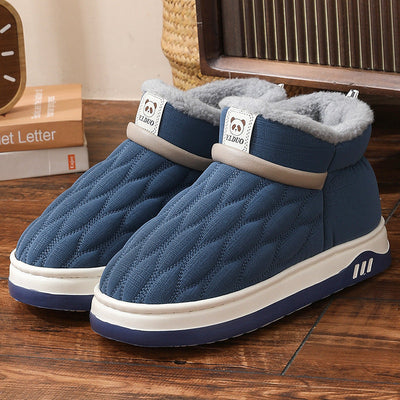 Gesteppte Unisex-Hausschuhe mit warmem Futter - Frakie