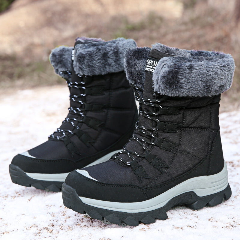 Wasserdichte Damen-Schneestiefel mit Warmfutter - Isolde