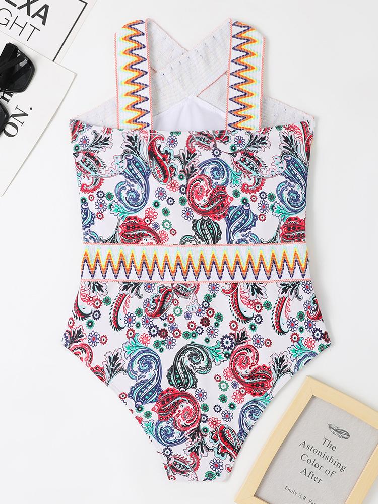Ocean Chic - Badeanzug mit Paisley-Print