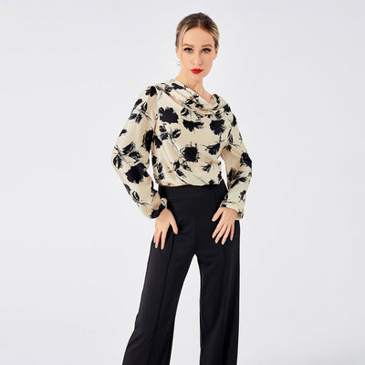 Zuly - Elegante, von Damen bedruckte Bluse