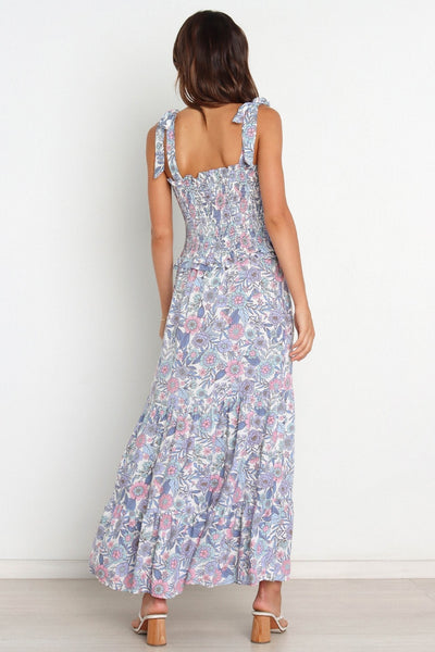 Shaleen - Bedrucktes Maxikleid
