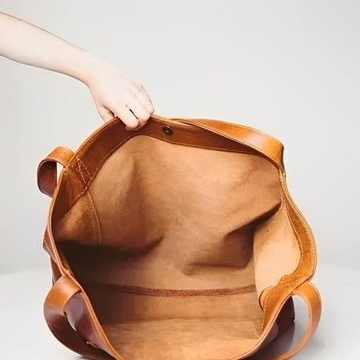 Roxiany - Vintage-Umhängetasche aus Leder