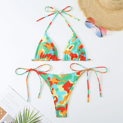 Ocean Chic - Bikini-Set mit brasilianischem Halfter
