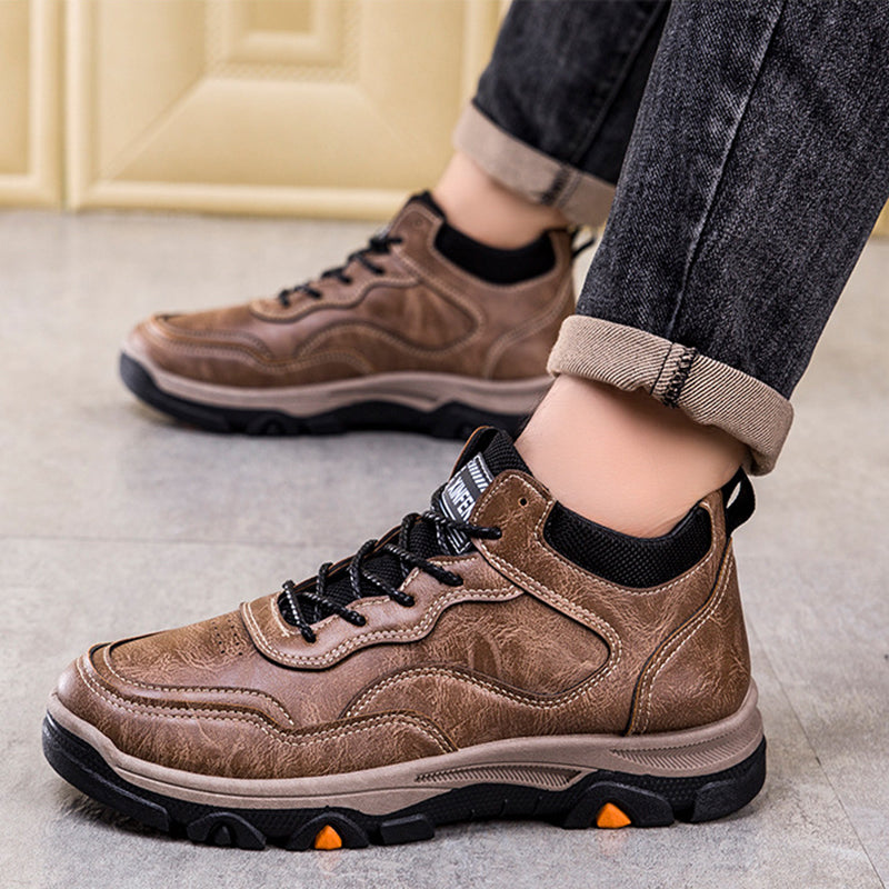 Herren-Winterpantoffeln mit flauschigem Futter - Darel