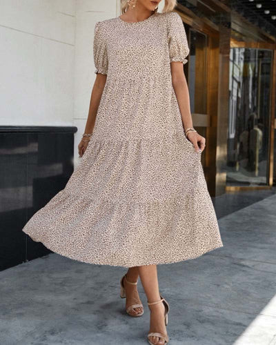 Zyonn - Kleid mit Puffärmeln