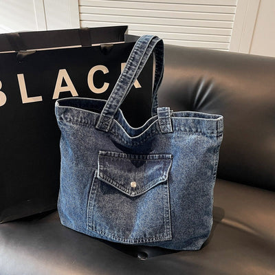 Damen-Tasche aus Denim im lässigen Stil - Marta