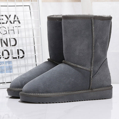 Damen-Winterstiefel aus Wildleder mit warmem Innenfutter - Thalia