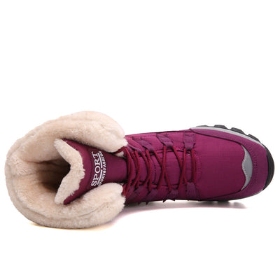 Wasserdichte Damen-Schneestiefel mit Warmfutter - Isolde