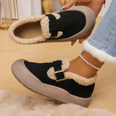 Damen Winterclogs mit verstärkter Spitze und Schnalle - Renate