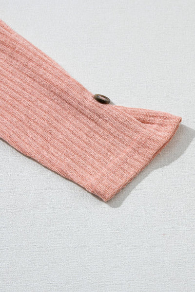 Aude - Pullover mit Knöpfen Rundhalsausschnitt