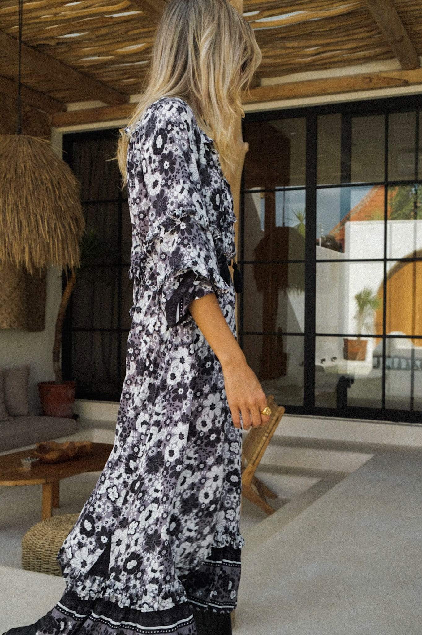 Gimena - Kleid mit Blumendruck