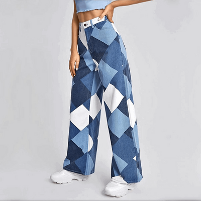 Baggy Jeans mit Reißverschluss - Emmy