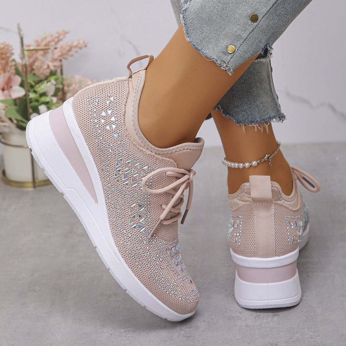 Turnschuhe mit Plattform - Naira