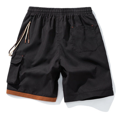 Sportliche Shorts für Herren mit dekorativer Seitentasche - Victor