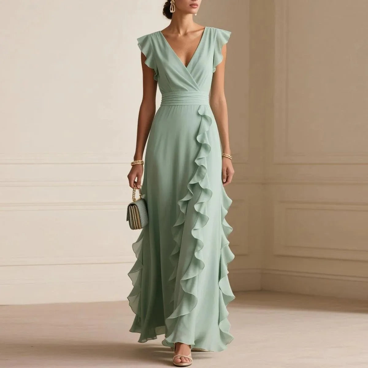 Langes Kleid für Frauen - Isolda