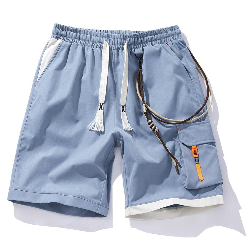 Sportliche Shorts für Herren mit dekorativer Seitentasche - Victor