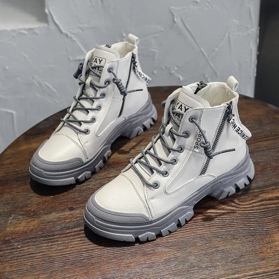 Urban Stiefel mit seitlichem Reißverschluss - Elian