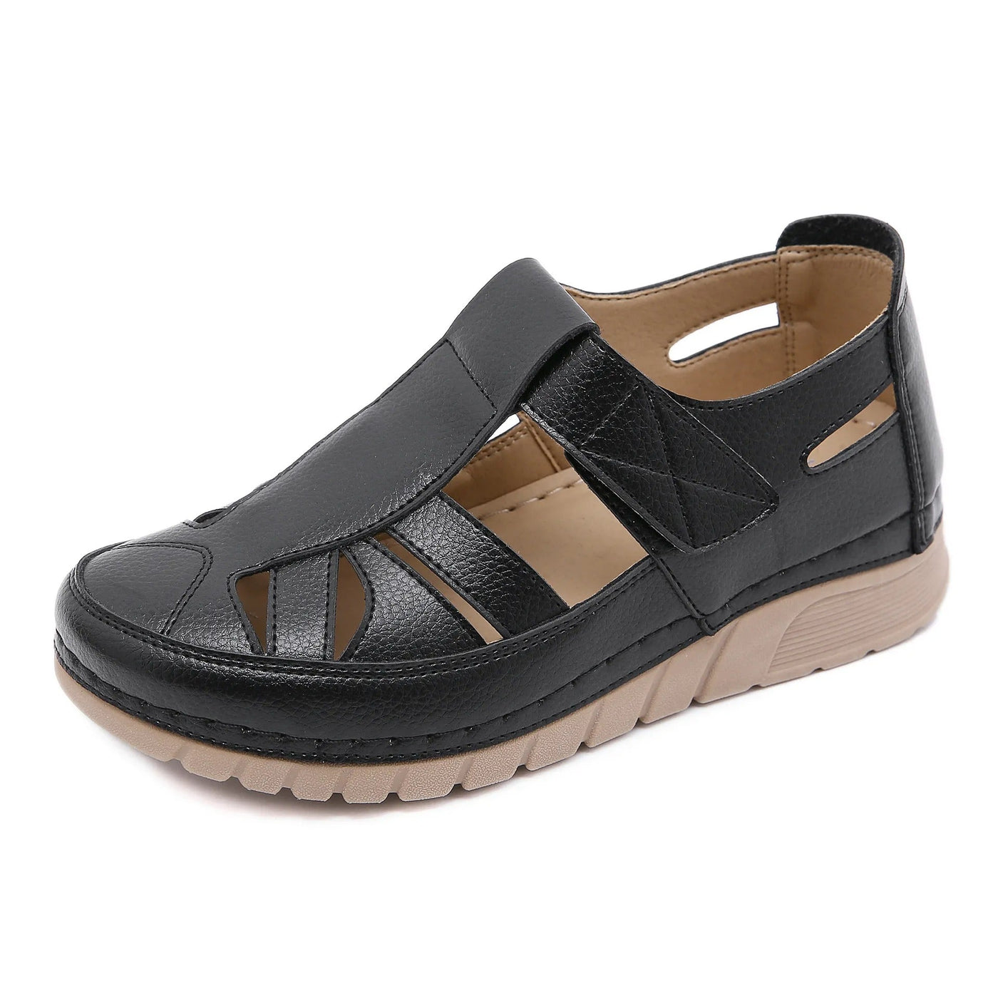 Orthopädische Ledersandalen für Frauen - Lander