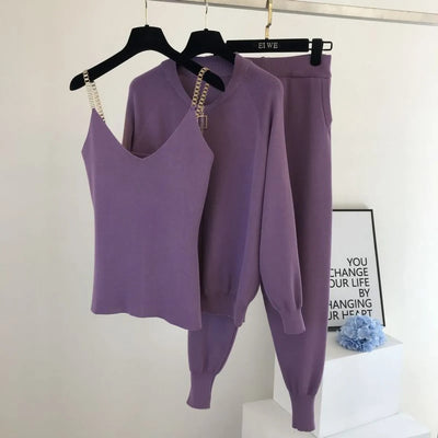Damen Strickjacke Metallic Reißverschluss Rundhalsausschnitt - Nysse