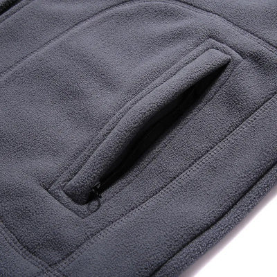 Ärmellose Herrenweste aus Fleece mit Thermofutter und Reißverschluss - Daryl
