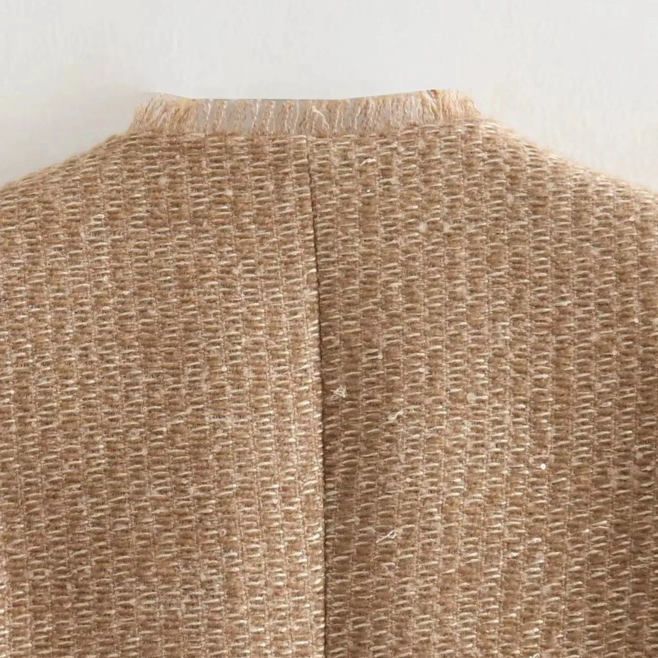 Klassische Tweed-Zweireiherjacke für Damen - Heidy