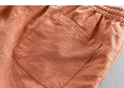 Leinenhose mit Kordelzug für Männer - Tobias