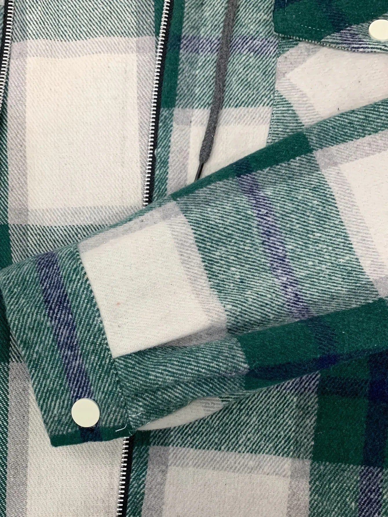 Lässige Karojacke mit Kapuze für Herren - Pilato