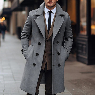 Eleganter Wollmantel für Herren - Russell
