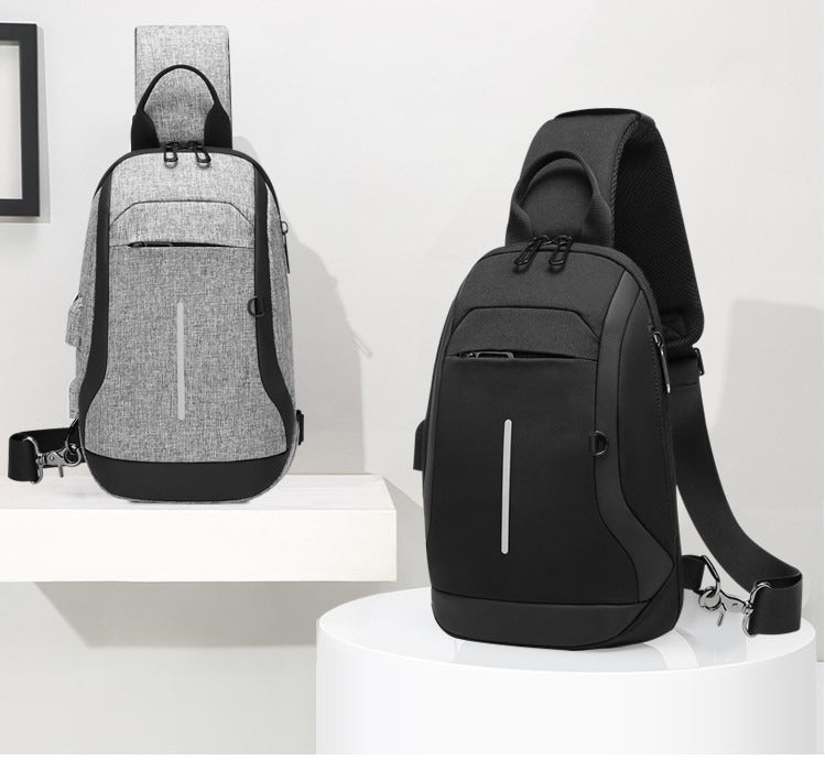 Wasserdichte, diebstahlsichere Herren-Kreuztasche im urbanen Stil - Matteo
