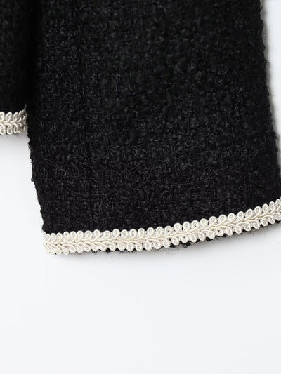 Kurze Damenjacke mit Zierknöpfen - Alida