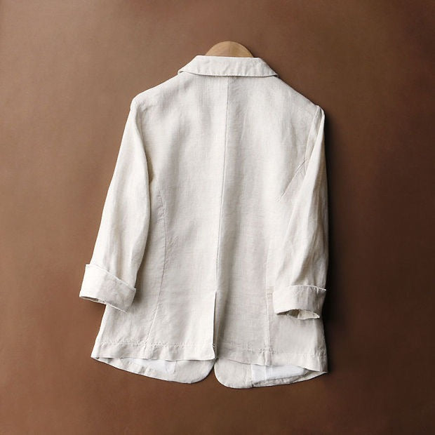 Lässiger Leinenblazer für Damen - Amara