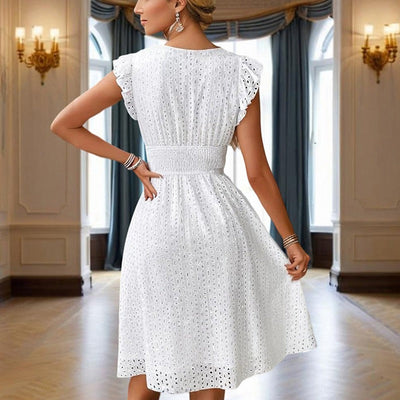 Midikleid aus Spitze für Damen - Lorena