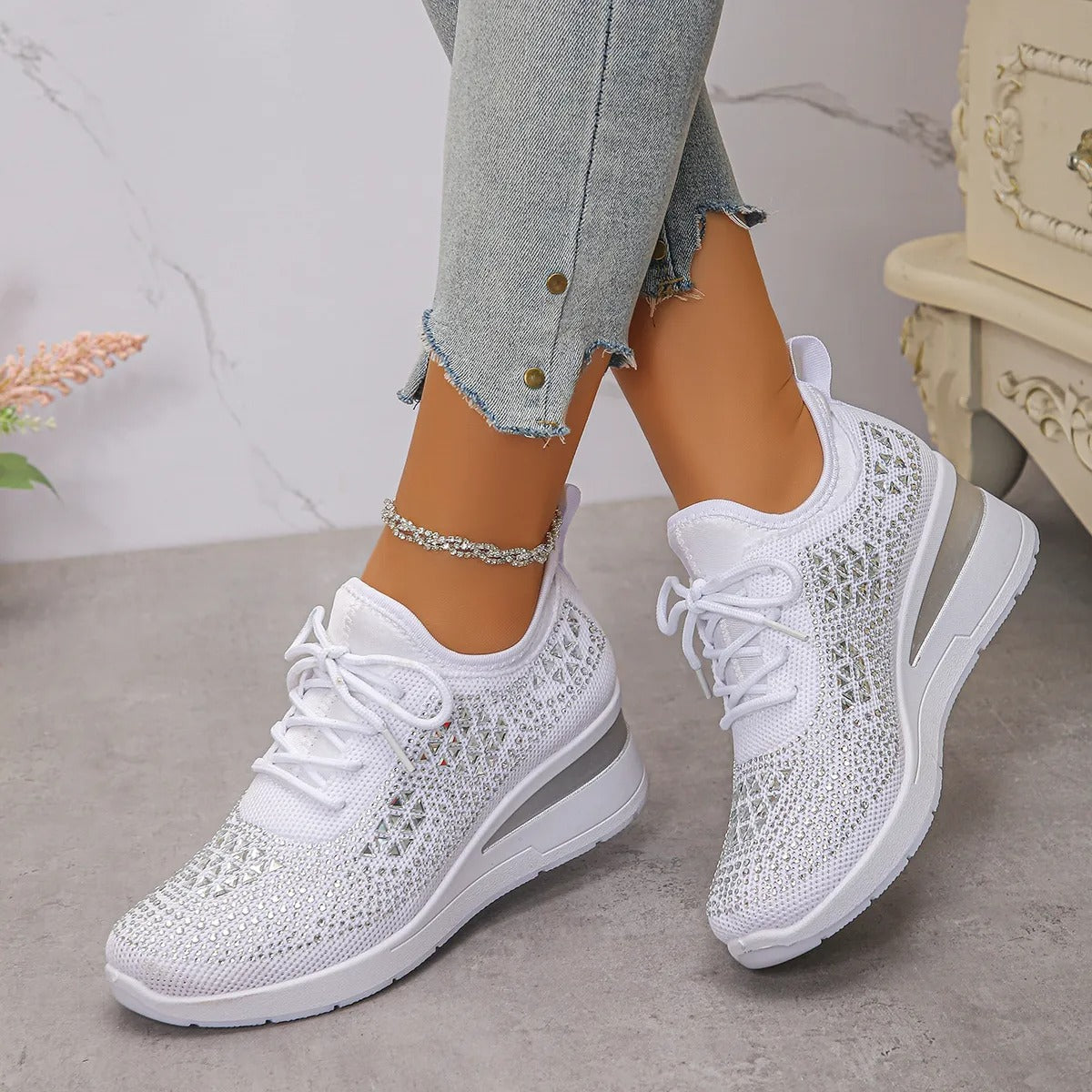 Turnschuhe mit Plattform - Naira