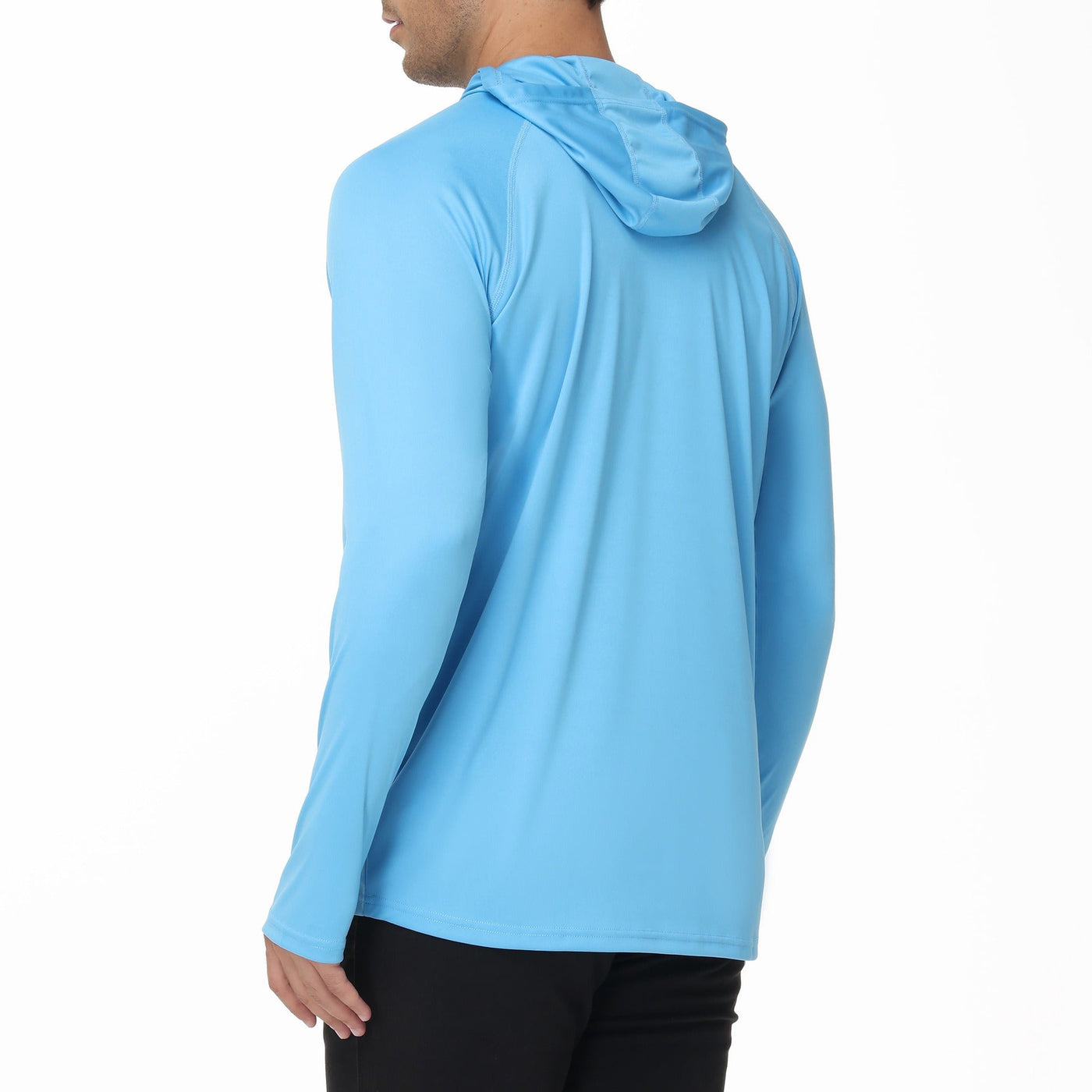 Langarm-T-Shirt mit Kapuze für Männer - Drogus