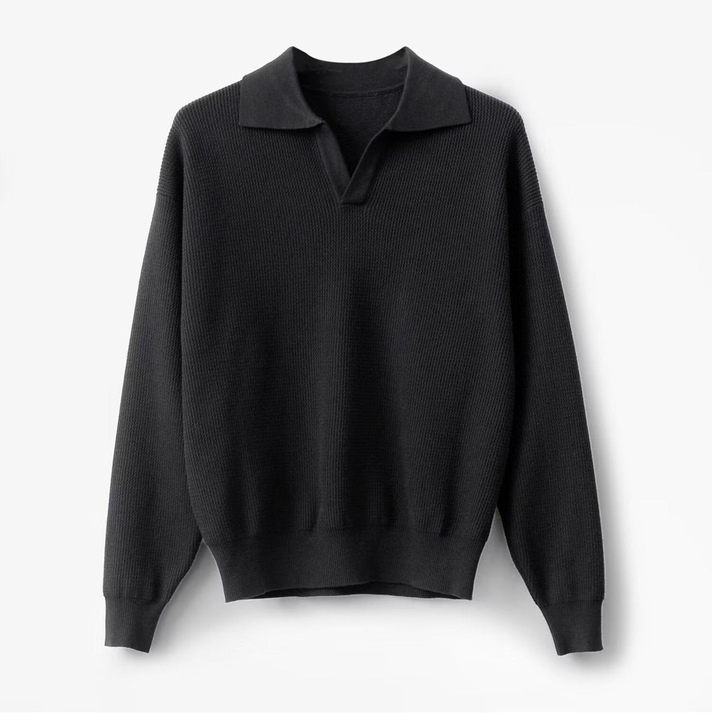 Herren Strick-Polopullover - Mervik