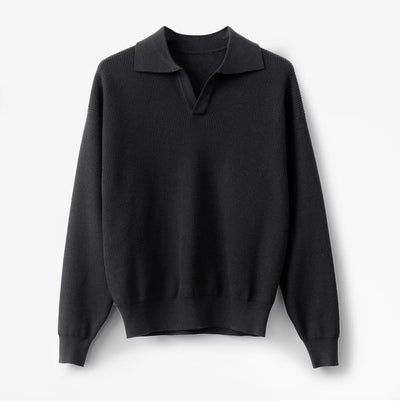 Herren Strick-Polopullover - Mervik