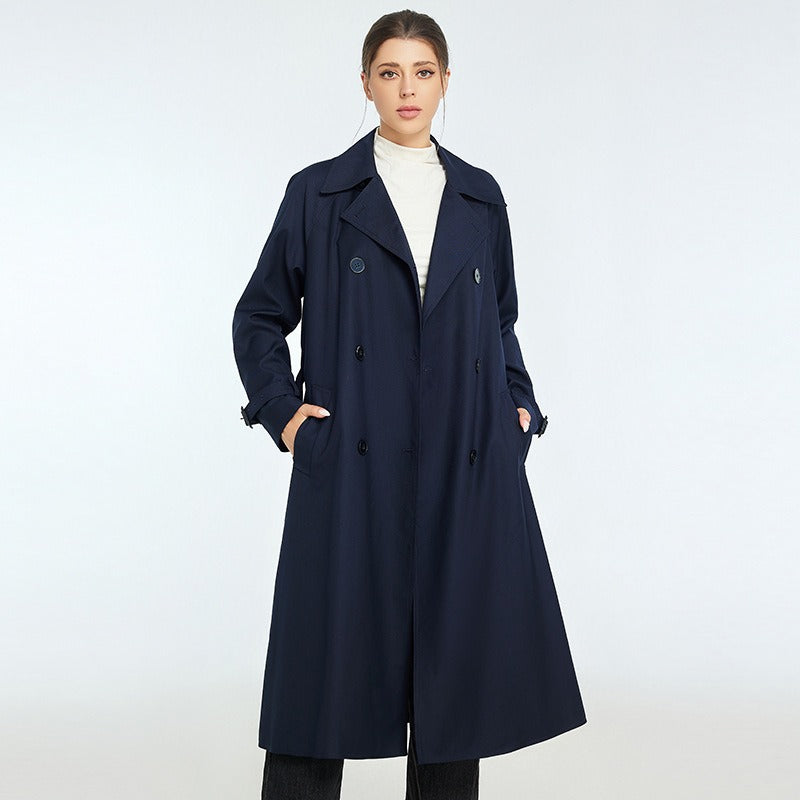 Klassischer doppelreihiger Trenchcoat für Damen - Celine