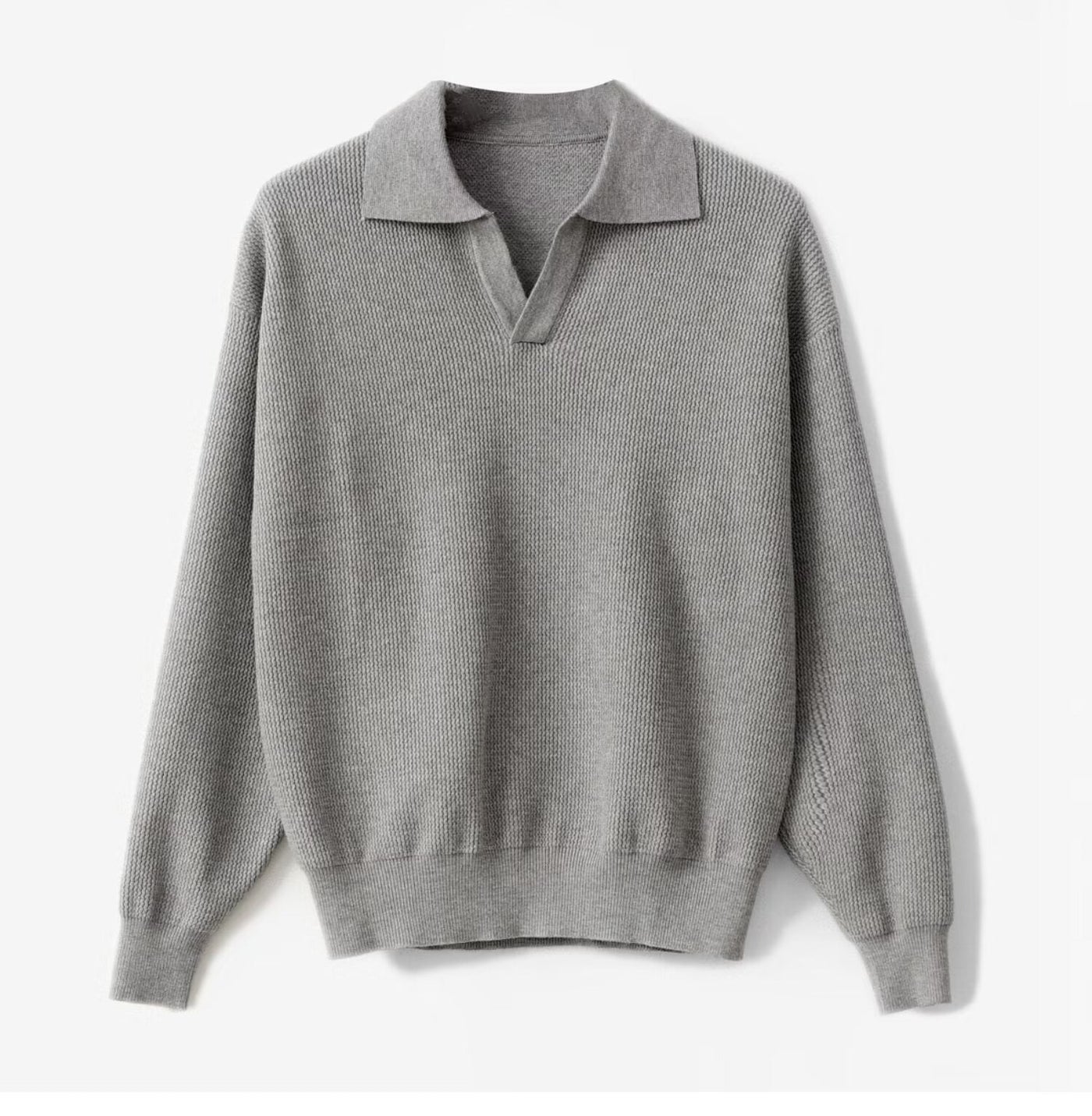 Herren Strick-Polopullover - Mervik
